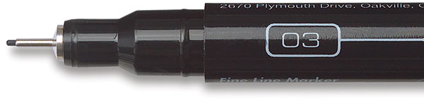 Fine Line,  Nib Size 03 