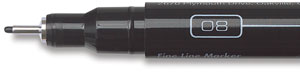Fine Line,  Nib Size 08 