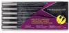 Mixed Tip Markers, Set of 6 Black