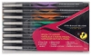 Brush Tip Markers, Set of 8