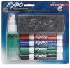 Assorted Chisel Tip Dry Erase Low Odor Starter Set
