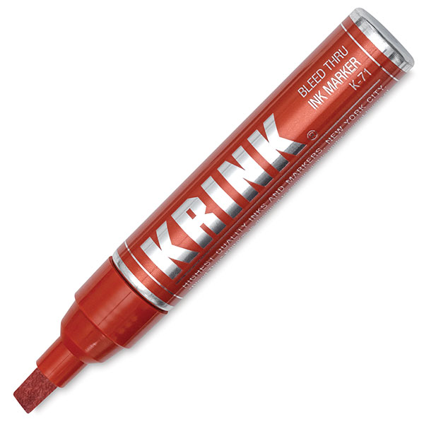 K-73 Bleed Thru Ink Marker, Red