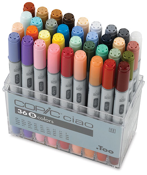 Set B of 36 Markers