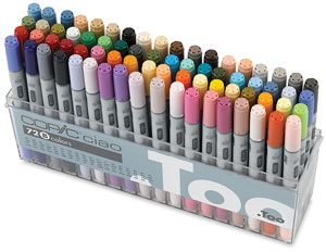 Set B of 72 Markers
