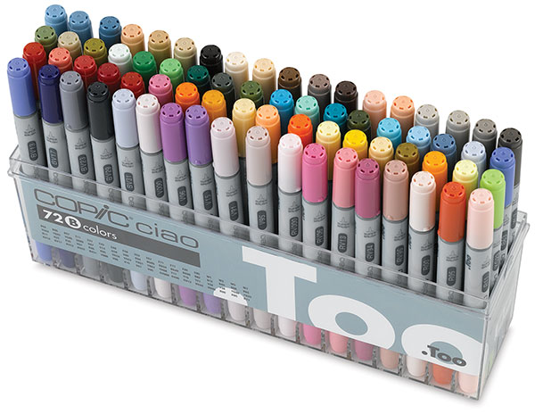 Set B of 72 Markers