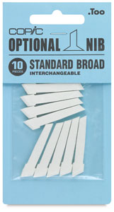 Original Replacement Nibs, Set of 10, Standard Broad