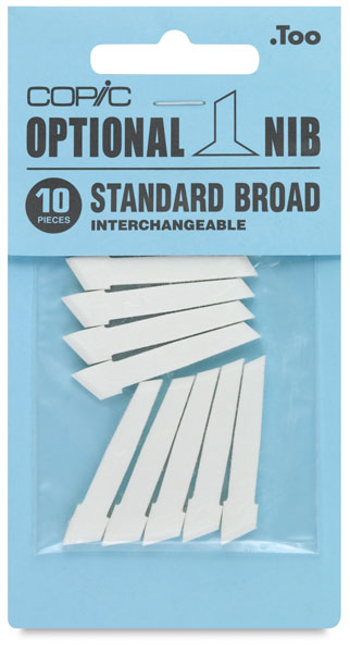 Original Replacement Nibs, Set of 10, Standard Broad