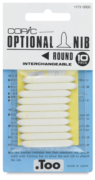 Original Replacement Nibs, Set of 10, Round
