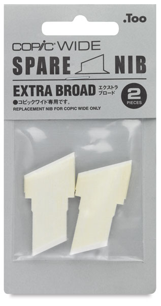 Wide Replacement Nibs, Set of 2, Extra Broad