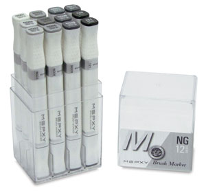 Neutral Gray, Set of 12