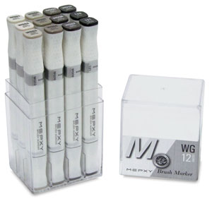 Warm Gray, Set of 12