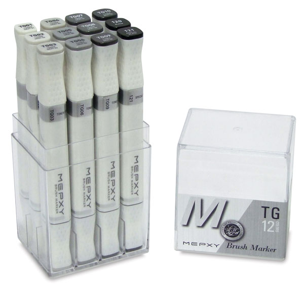 Toner Gray, Set of 12