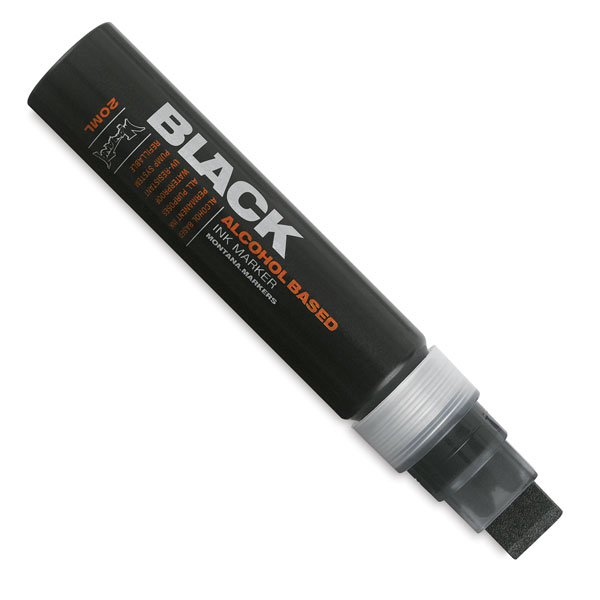 Standard Nib, Montana Black Paint Marker, Black