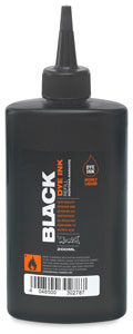 Dye Ink Refill, Strong Black, 200 ml