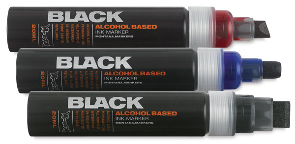 Montana Black Paint Markers