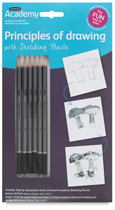 Principles of Drawing with Sketching Pencils Set