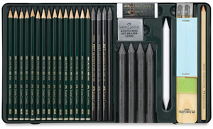 Pitt Monochrome Graphite Set of 29