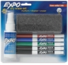 Fine Tip Dry Erase Low Odor Markers, Starter Set