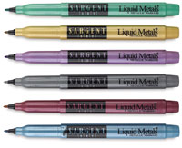 Sargent Art Liquid Metals Metallic Marker Sets