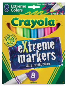 Extreme Color Markers, Set of 8