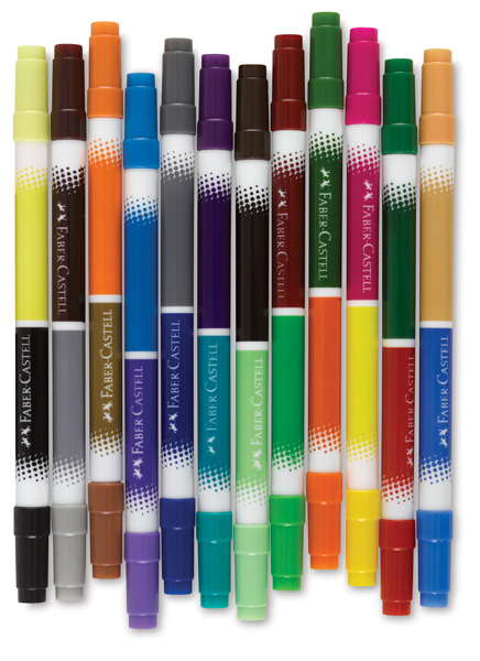 DuoTip Washable Markers, Set of 12