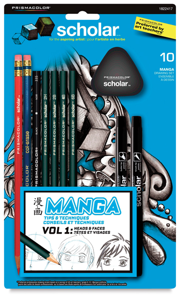 Prismacolor Scholar Manga Drawing Set