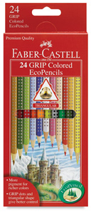 GRIP Colored EcoPencils, Set of 24