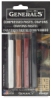 General’s Compressed Pastel Crayon Sketching Color Set