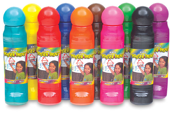 Poster Colors, Set of 10
