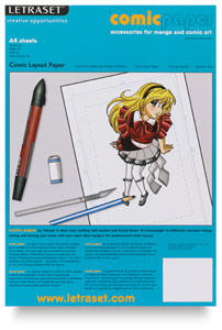 Comic Layout Paper, 20 Sheets