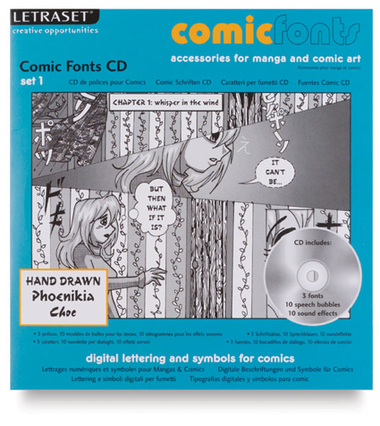 Comic Fonts CD, Set 1