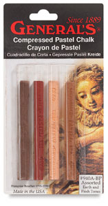 Assorted Earth and Flesh Tones, Pkg of 4