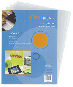 Clear Film, Set of 4 Sheets