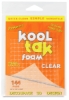 Clear Adhesive Foam, Pkg of 144 Pads