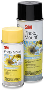 Photo Mount Spray Adhesive