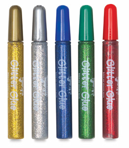 Glitter Glue, Set of 5