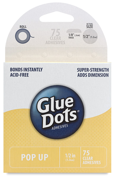 Pop Up Glue Dots, Box of 75