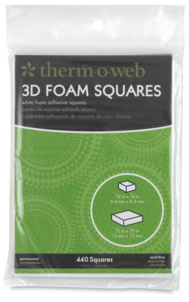 3D Foam Squares, Pkg of 440