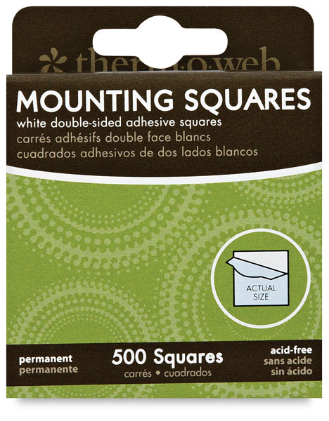 Mounting Squares, Pkg of 500