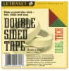 Double-Sided Tape, 1", Dual Tack