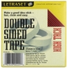 Double-Sided Tape, 1", High Tack