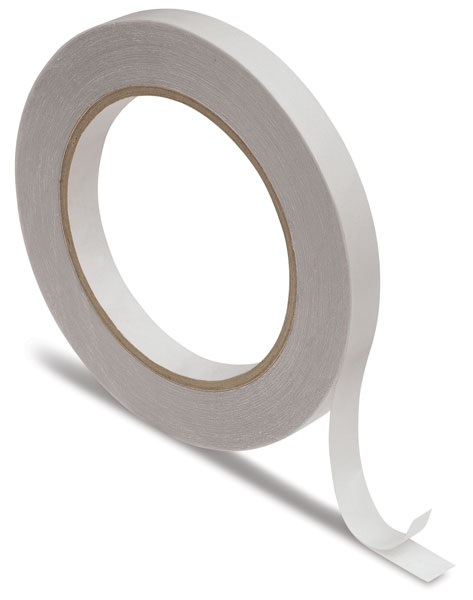Double-Sided Tape, &frac12;", Low Tack