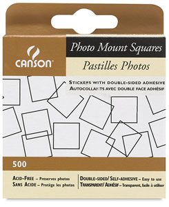 Photo Mount Squares, Pkg of 500