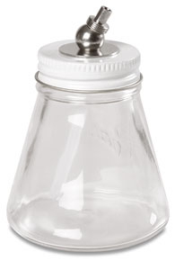 Screw-on Glass Bottle (complete, for VLST only), 3&nbsp;oz