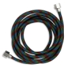 10 ft Braided Air Hose, 1/4" fittings on both ends NEW! 10 ft Braided Air Hose, 1/4" fittings on both ends NEW!