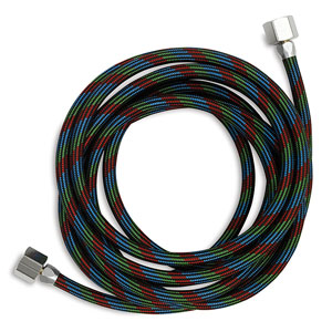 10 ft Braided Air Hose, 1/4" fittings on both ends&nbsp; NEW! 
