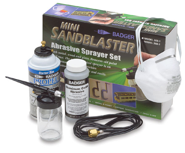 Badger Mini Sandblasting Kit Blick Art Materials