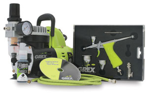 Airbrush Combo Kit, Tritium TG