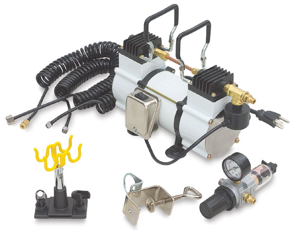 Heavy-Duty Airbrush Compressor
