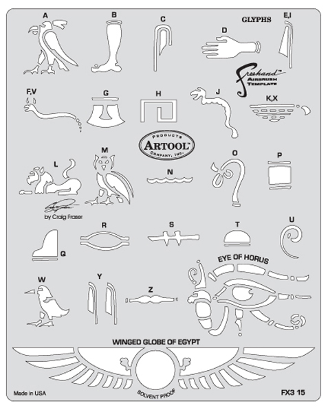 Kustom FX 3 Glyphs Template